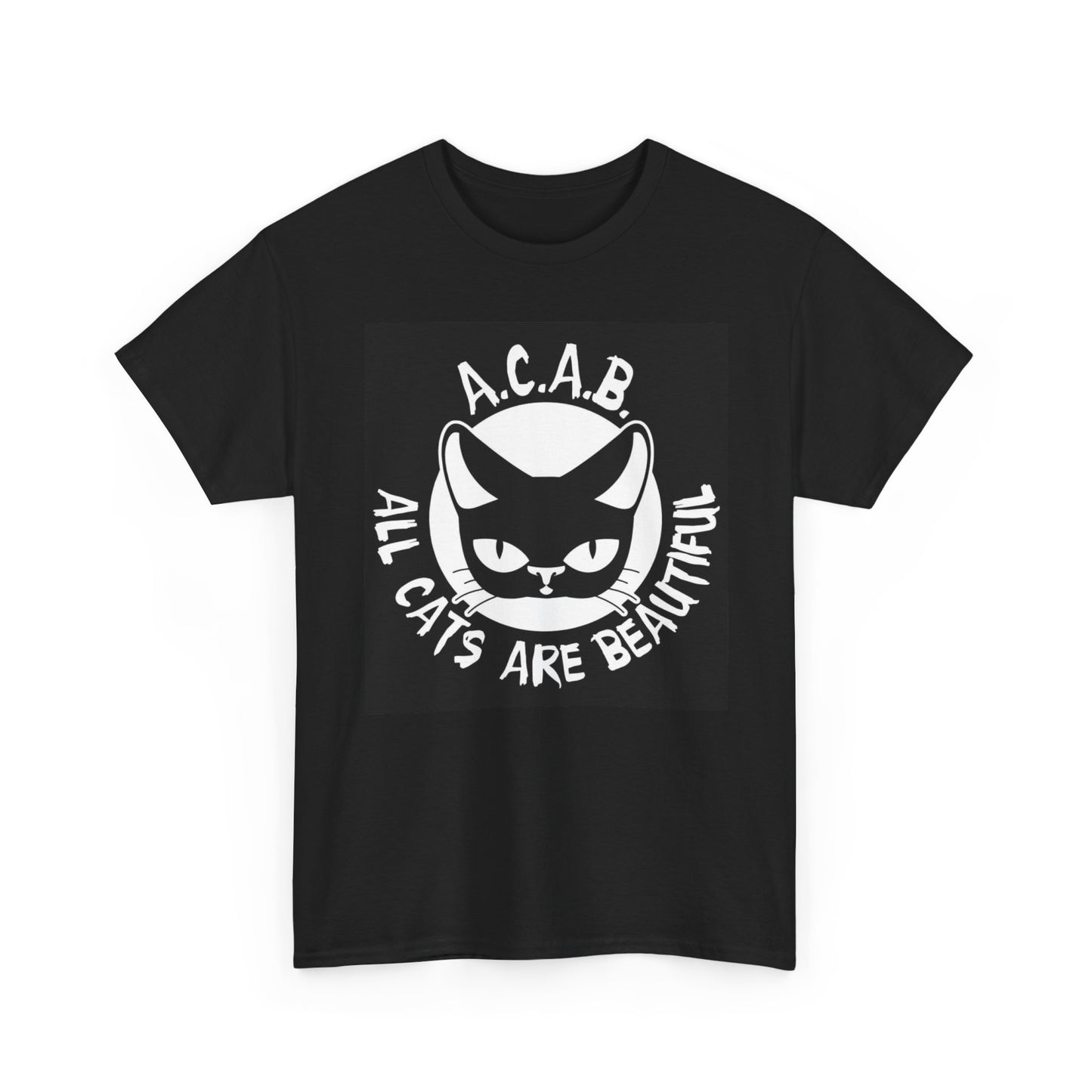 All Cats Are Beautiful Graphic T Shirt Cotton Tee