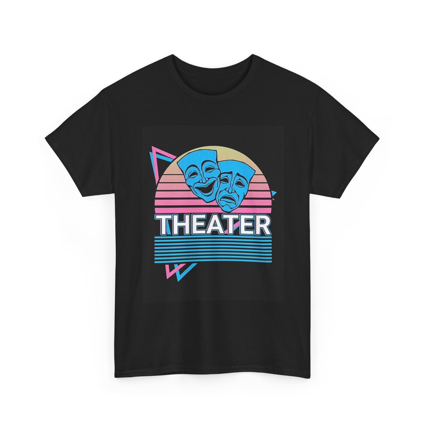 Theater T Shirt Stage Musical Graphic Retro Unisex Heavy Cotton Tee