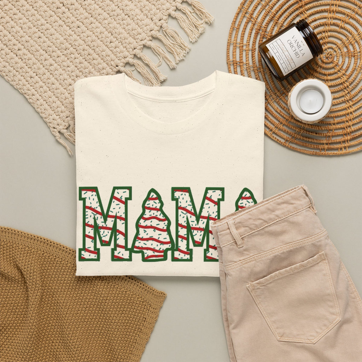 Christmas Tree MAMA T-Shirt