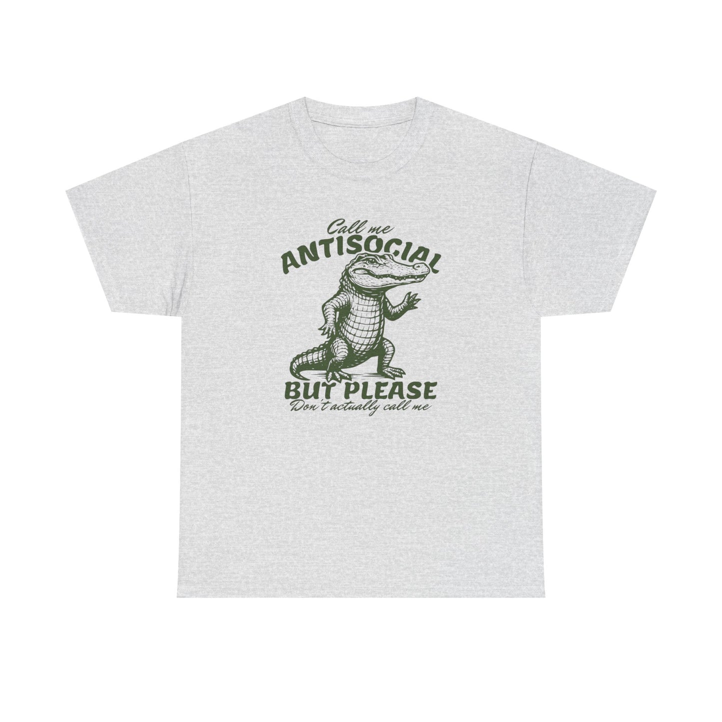 Call Me Anti Social Graphic T Shirt Womens Brand New Cotton Tee