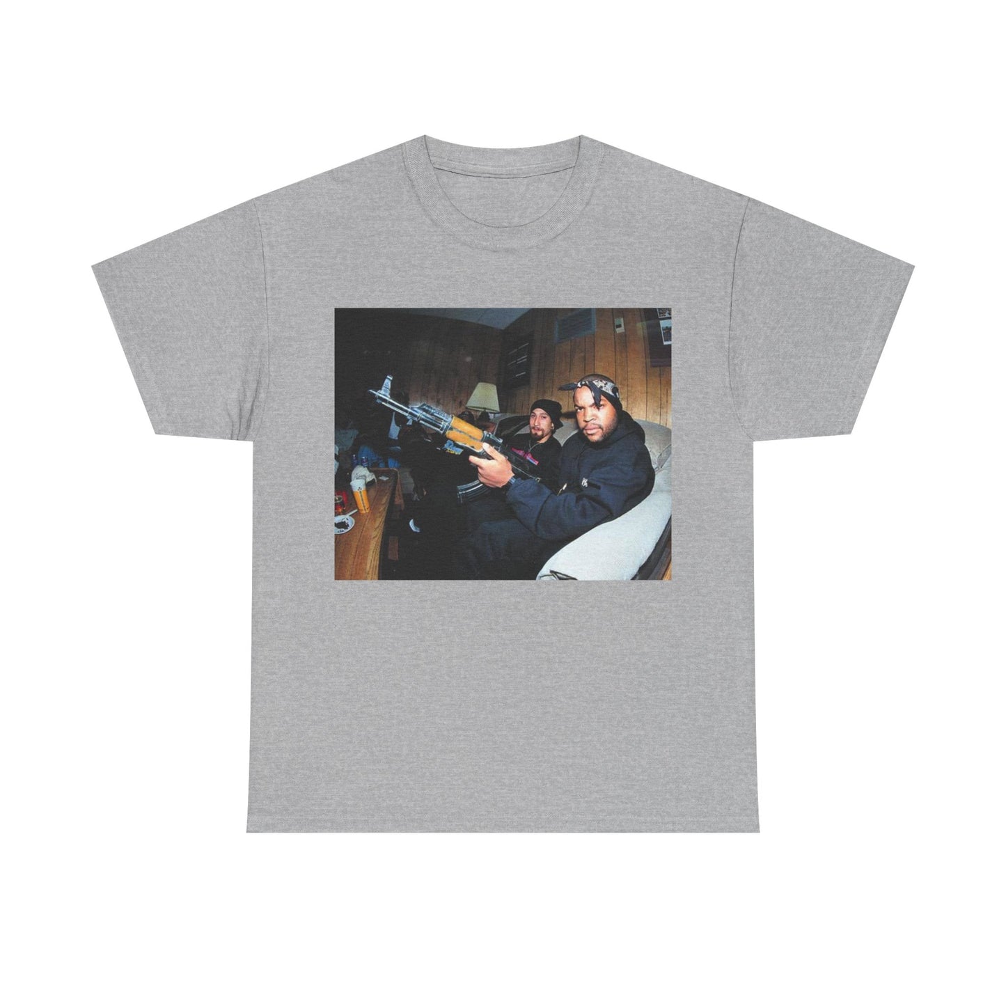 Ice cube T-shirt vintage 90s NWA California retro meme Unisex Heavy Cotton Tee