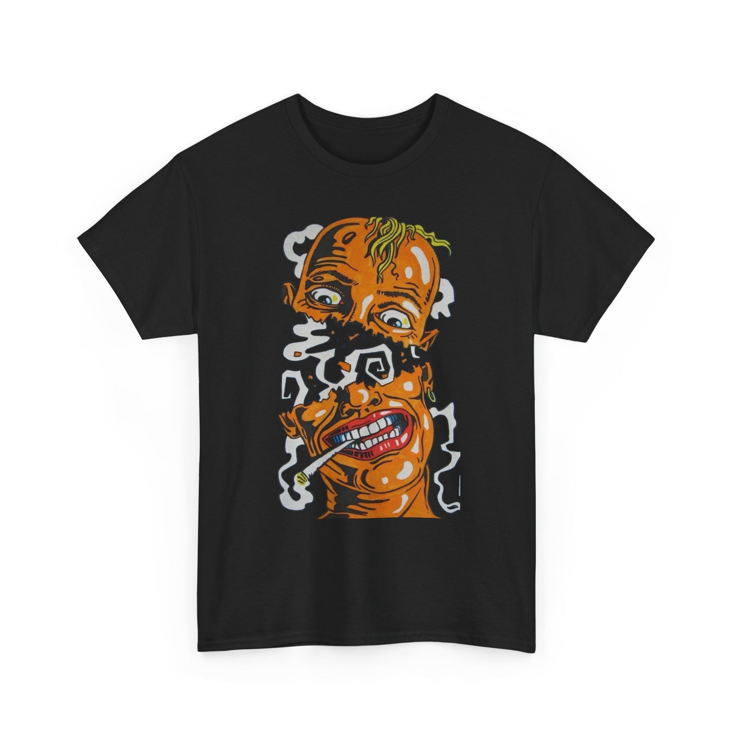 Weed High Art Photo Graphic T-Shirt Comfy Cotton Tee Brand NEW