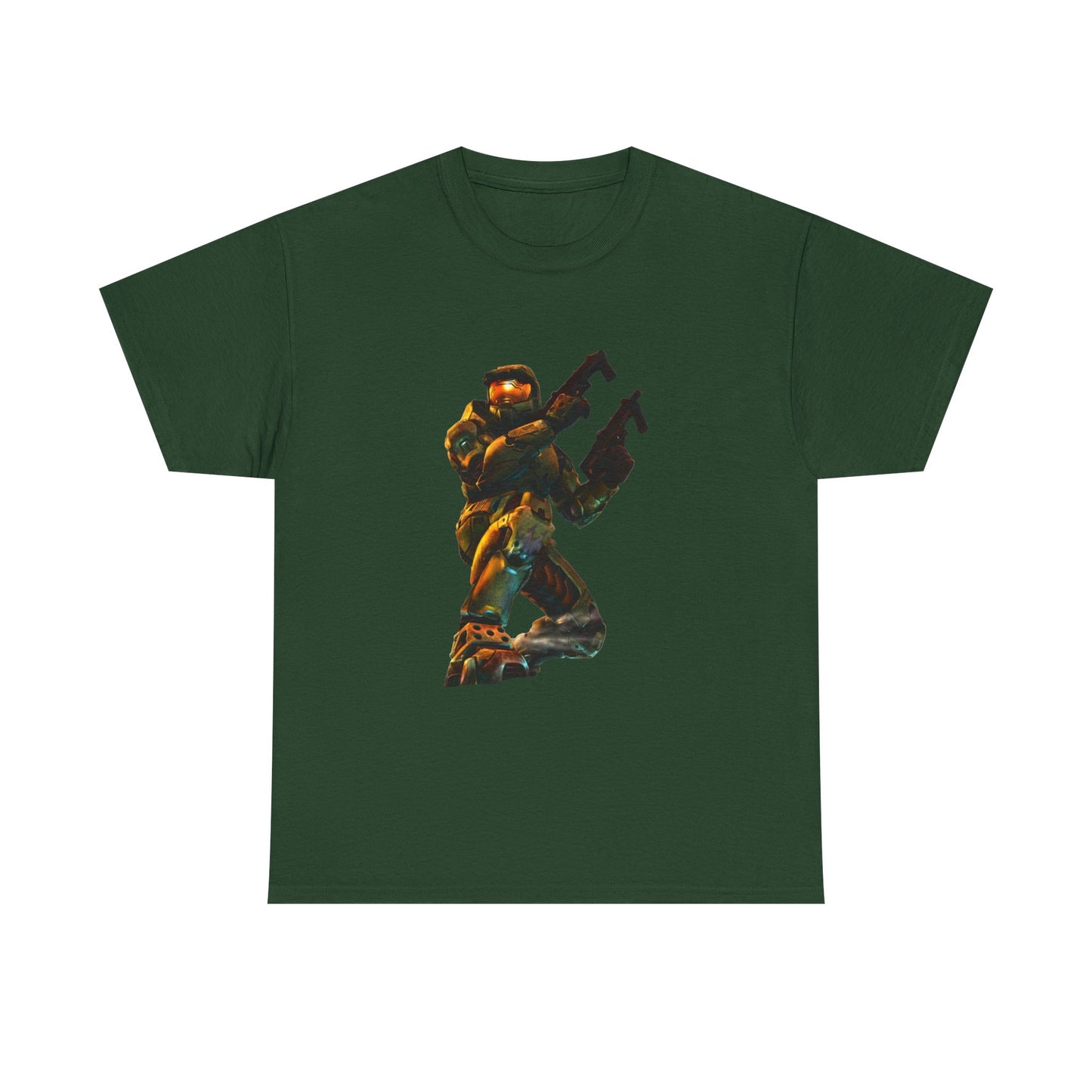 Halo Master chief Tshirt Xbox Retro Gaming Vintage Unisex Heavy Cotton Tee