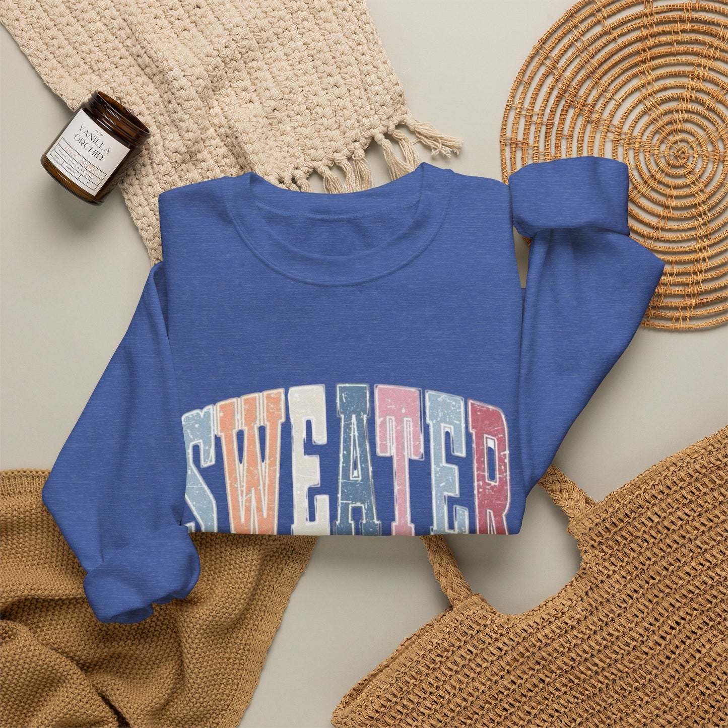 Sweater Weather Graphic Sweater NEW Unisex Heavy Blend™ Crewneck Sweatshirt