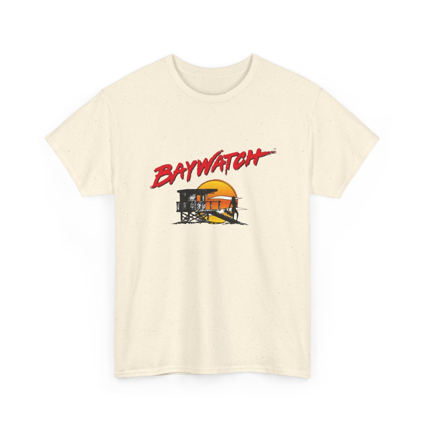 Baywatch Vintage T Shirt Graphic Unisex Heavy Cotton Tee NEW GIFT