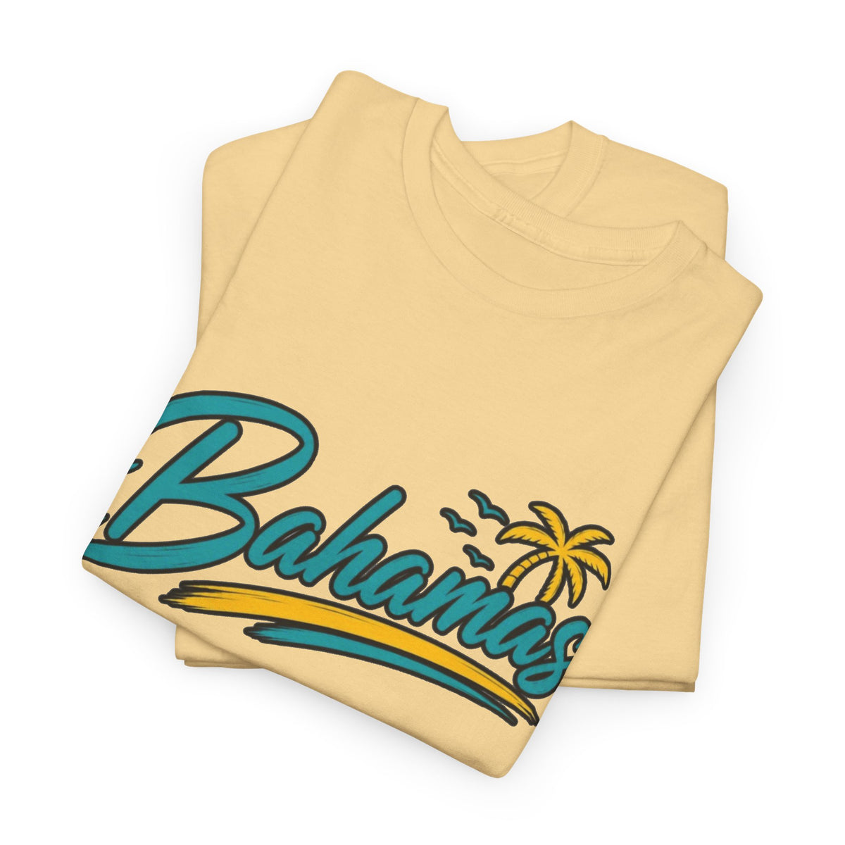 Bahamas Palm Tree Graphic T-Shirt Men's Graphic Tee