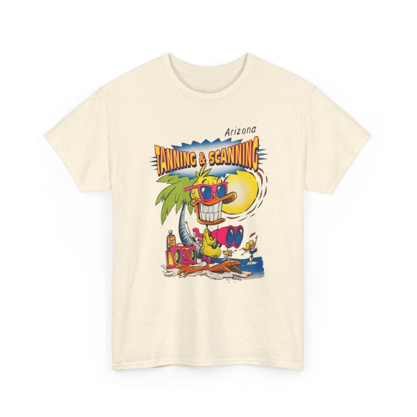 Tanning Season Vintage Graphic T Shirt S-5XL NEW Unisex Heavy Cotton Tee