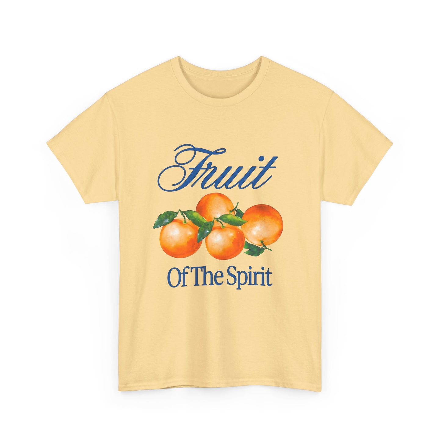 Fruit Of The Spirit Jesus Retro Graphic T Shirt Unisex Heavy Cotton Tee