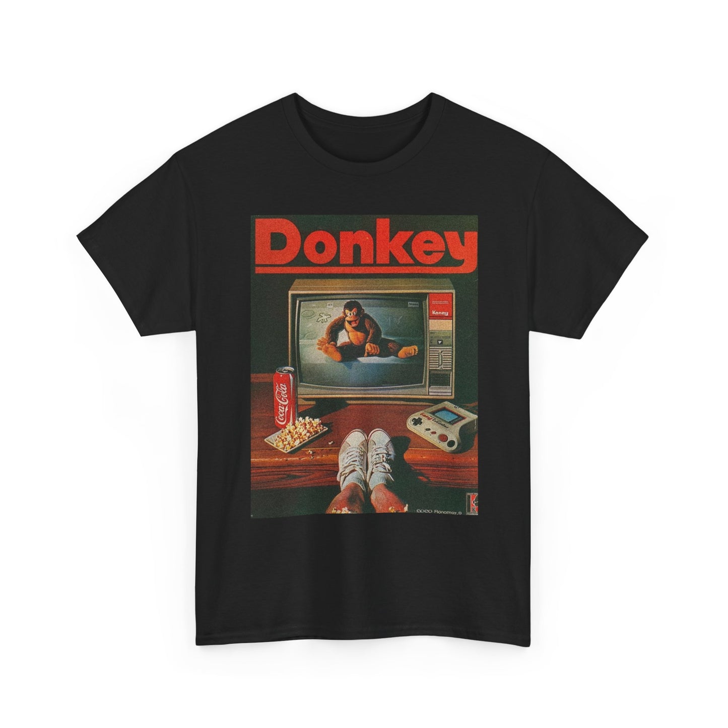 Donkey Video Game Y2k Vintage Graphic T Shirt NEW ADULT SIZING