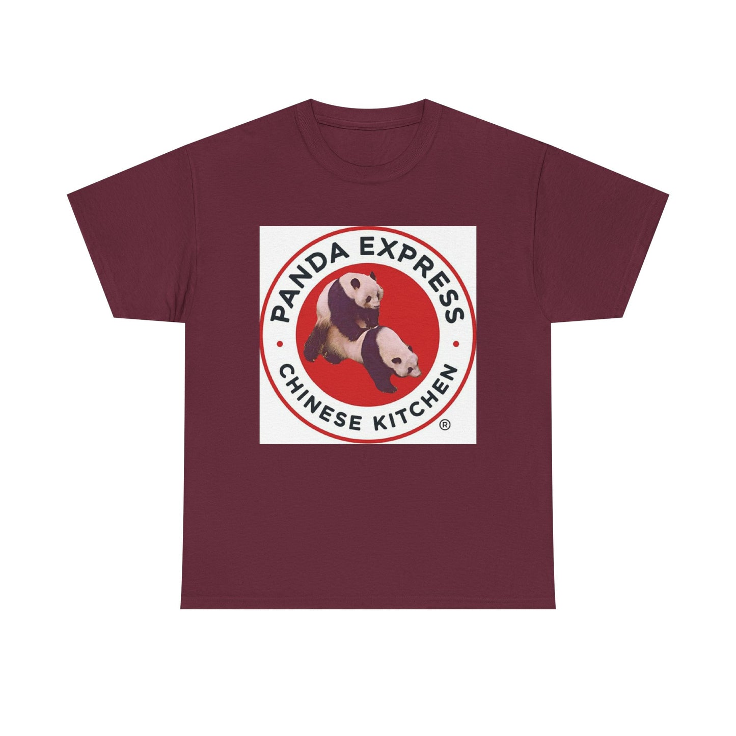Panda Express Chinese food funny graphic food truck Unisex Heavy Cotton Tee