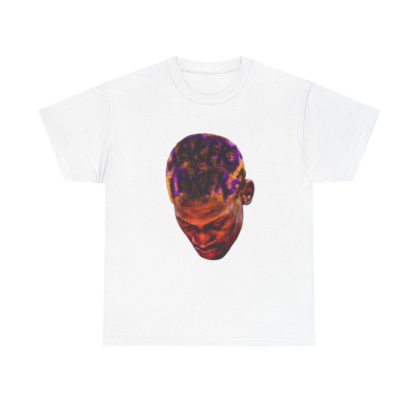 Dennis Rodman Retro Graphic T Shirt NEW Adult Regular Heavy Cotton Tee