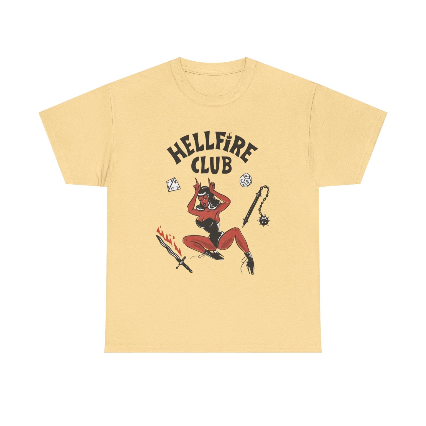 Hellfire Club Graphic T-Shirt Comfy Cotton Tee Brand NEW