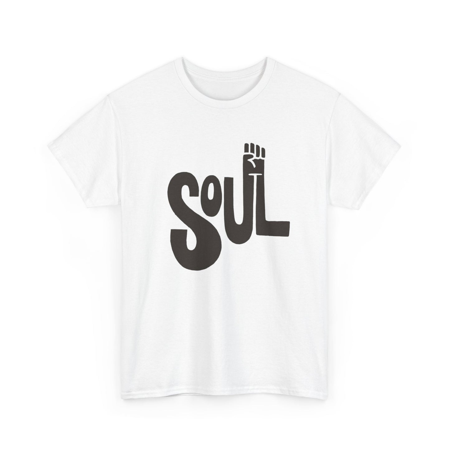 Soul Retro Power Graphic T Shirt NEW GIFT Unisex Heavy Cotton Tee