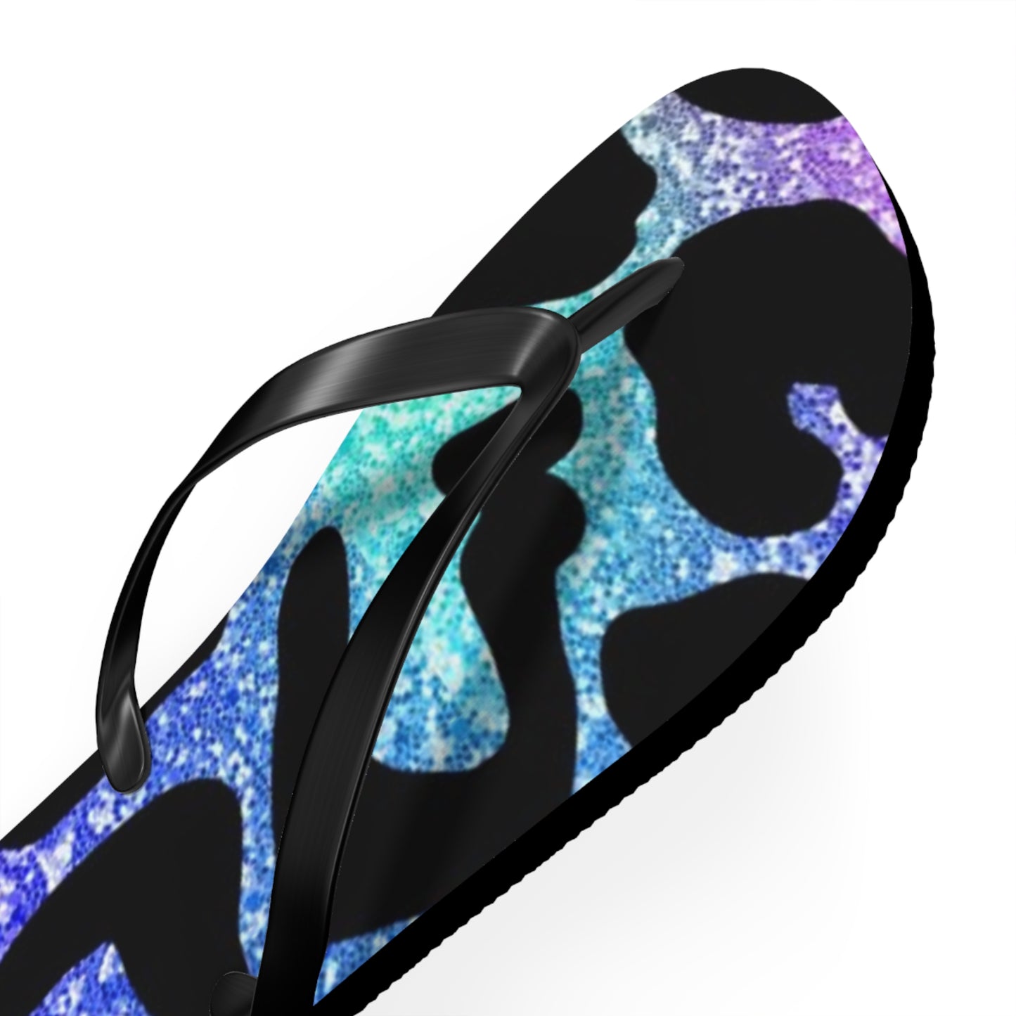 Glitter Animal Beach Sandals, Slides for Summer, Flip Flops, Water Resistant