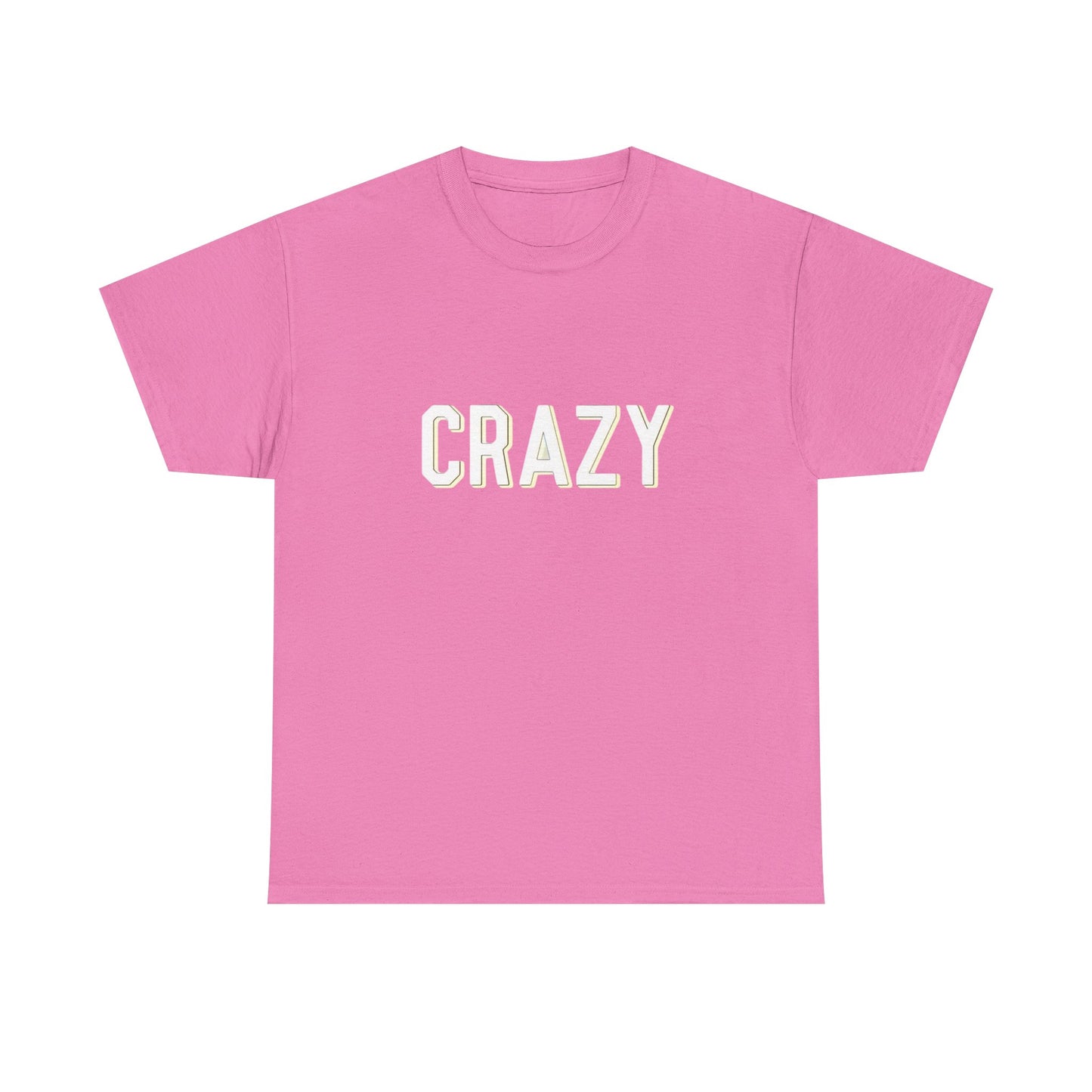 Crazy Graphic T Shirt Unisex Heavy Cotton NEW Tee