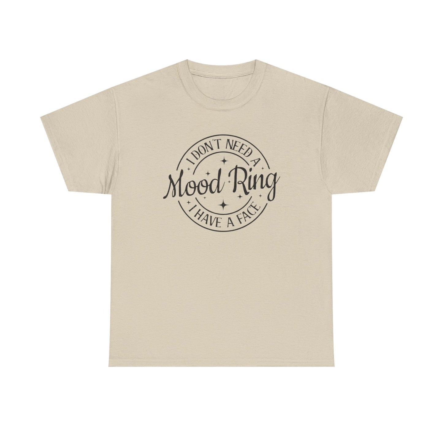 Funny Mood Ring Graphic T Shirt Unisex Heavy Cotton Tee