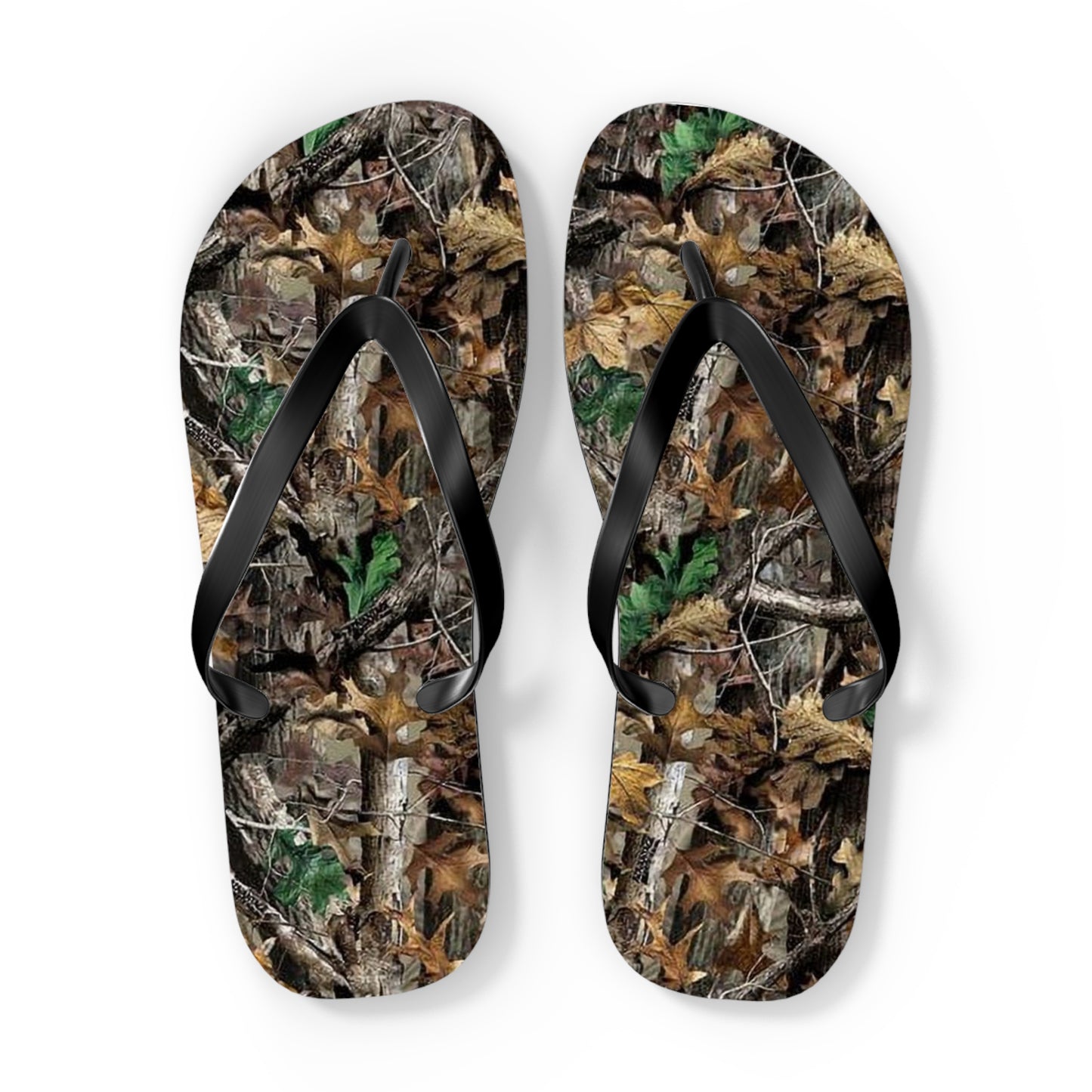 Waves And Sun Sandals Hunting Camo Summer Flip Flops Slides BRAND NEW