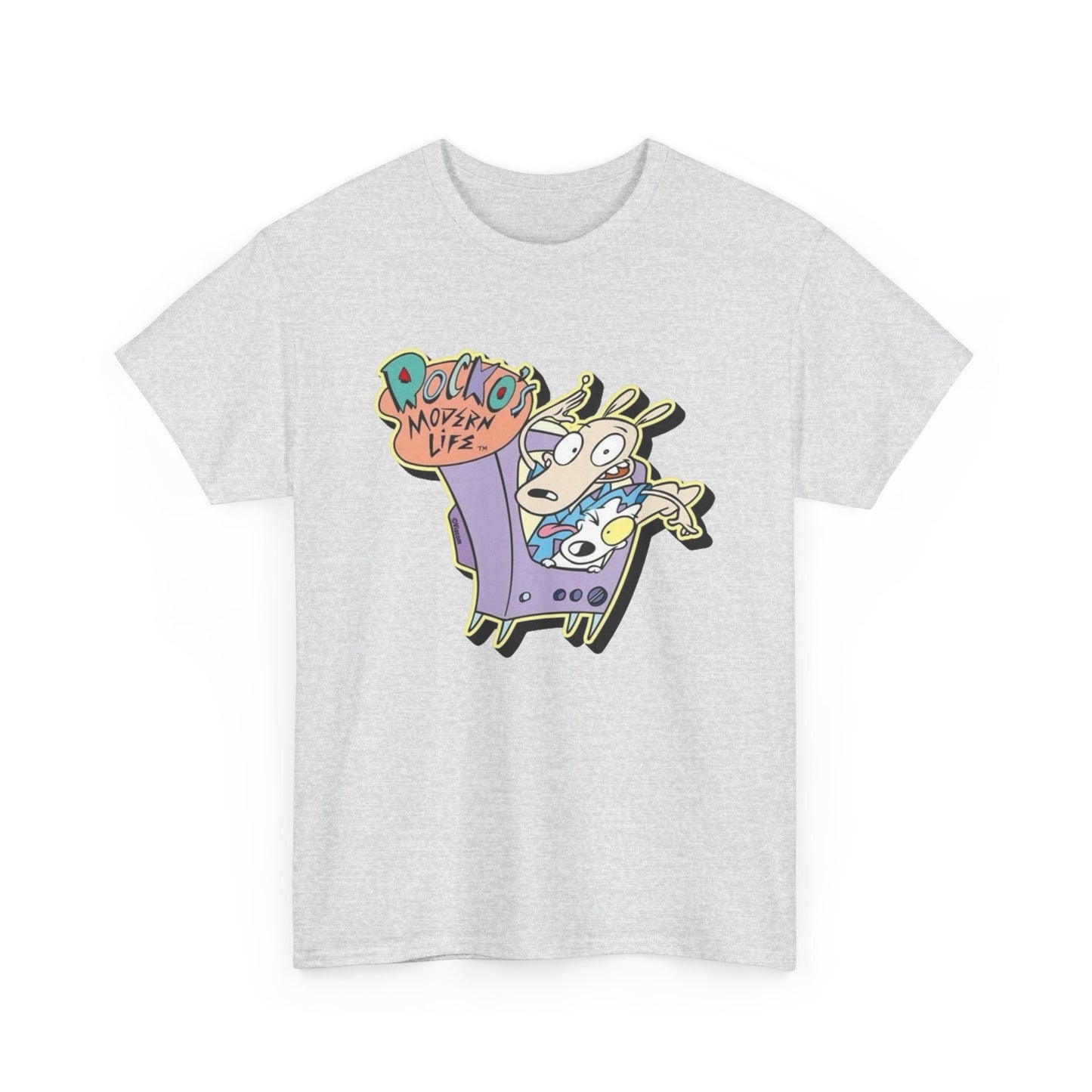 Rockos Modern Life Vintage 90's Graphic T Shirt NEW Vintage Unisex Heavy Cotton