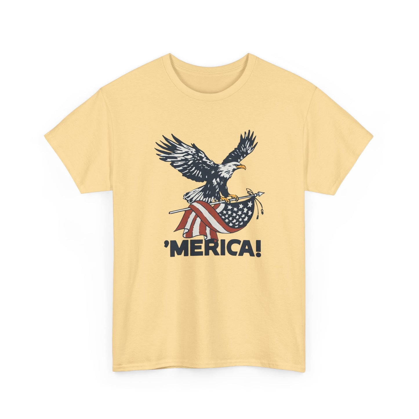 American Bald Eagle USA Graphic T Shirt Heavy Cotton Tee NEW ADULT UNISEX