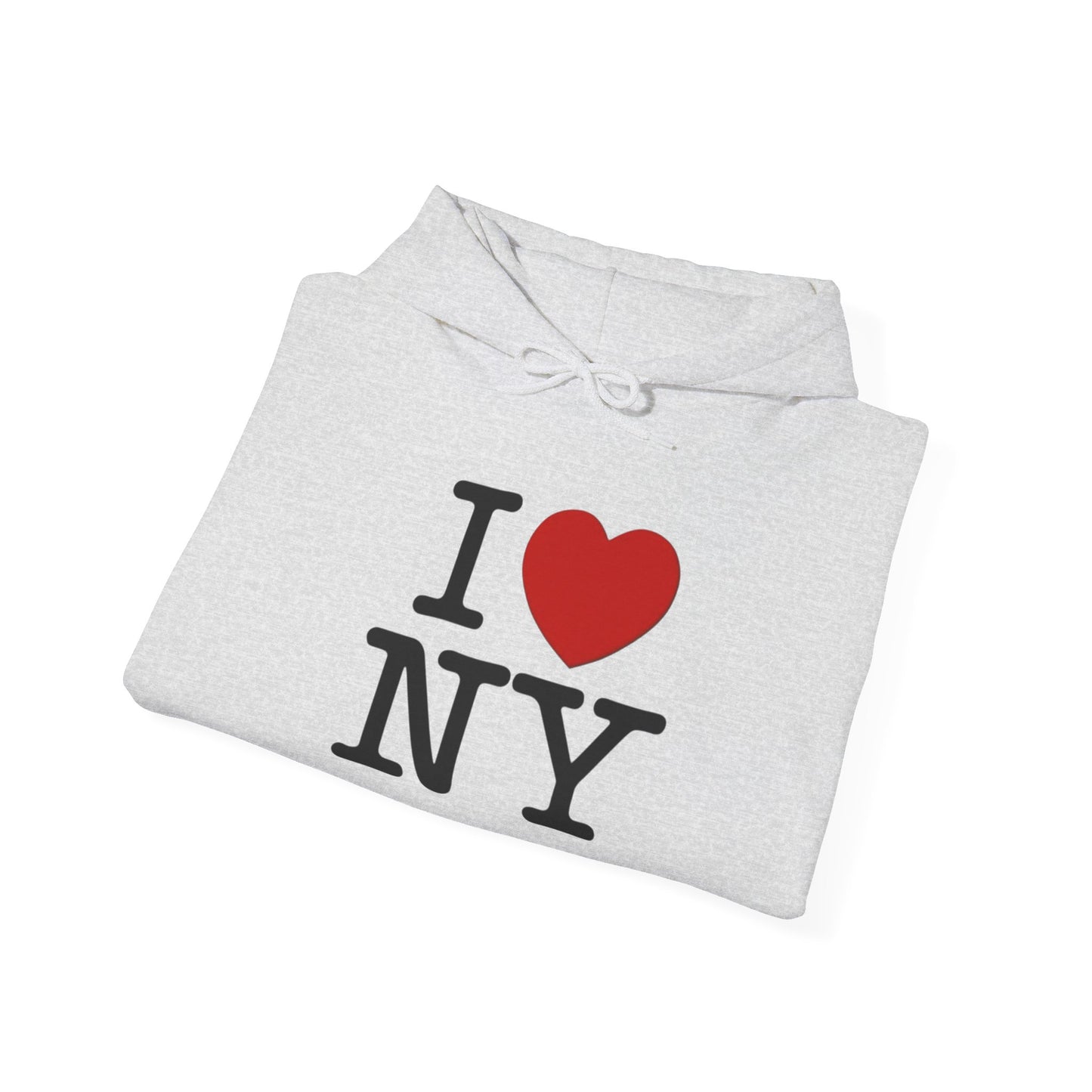 I Love New York Vintage Graphic Hoodie Unisex Heavy Blend™ Hooded Sweatshirt