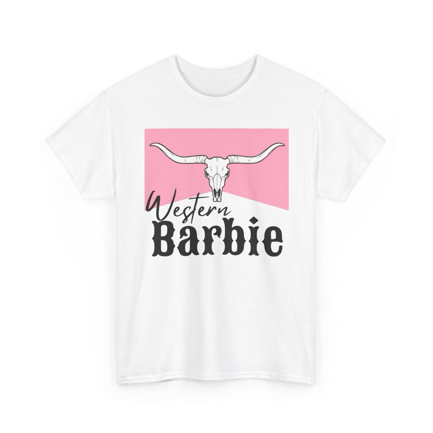 Western Barbie Graphic T Shirt Womens Brand New Cotton Tee