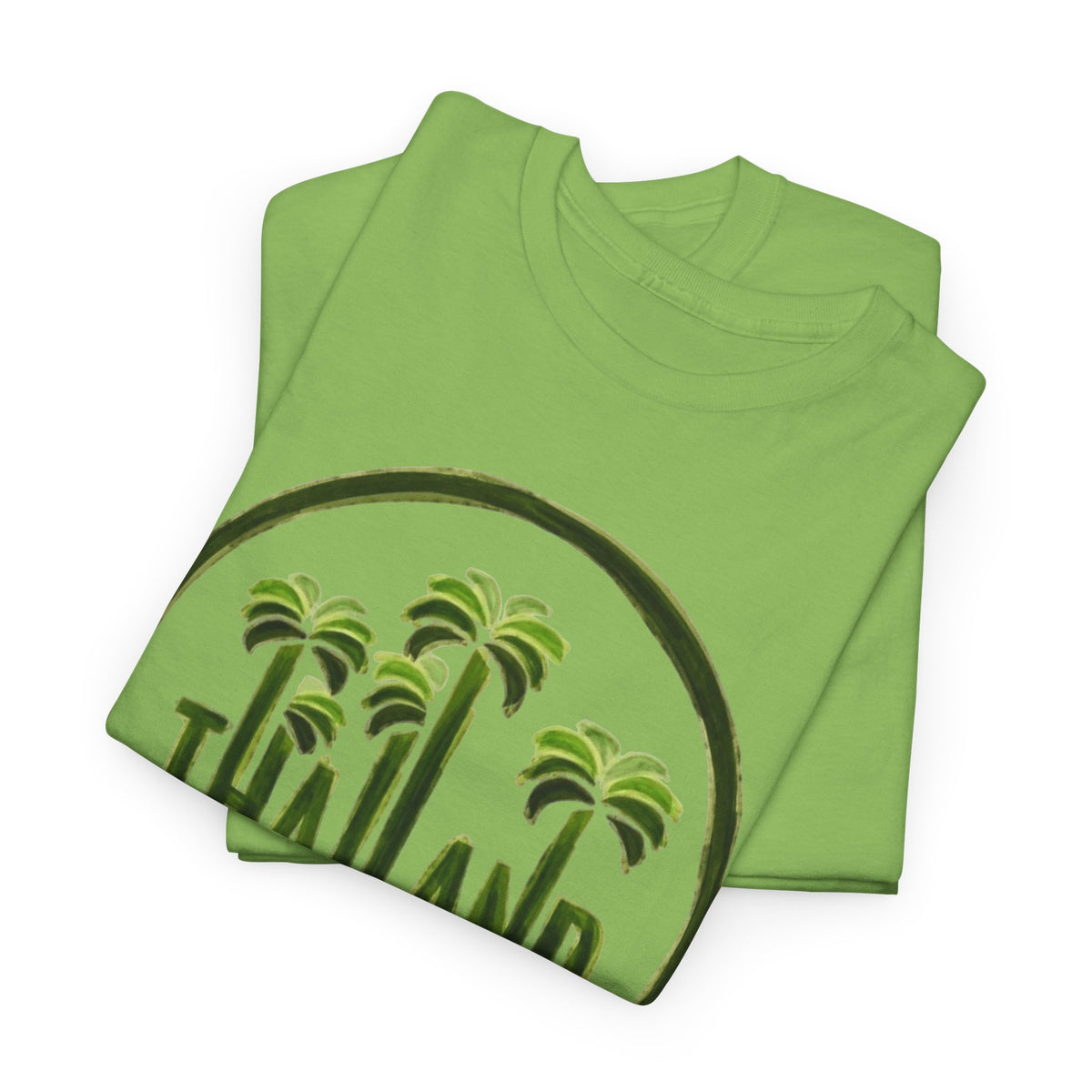 Thailand Palm Tree Wave T-Shirt Men's Graphic Tee