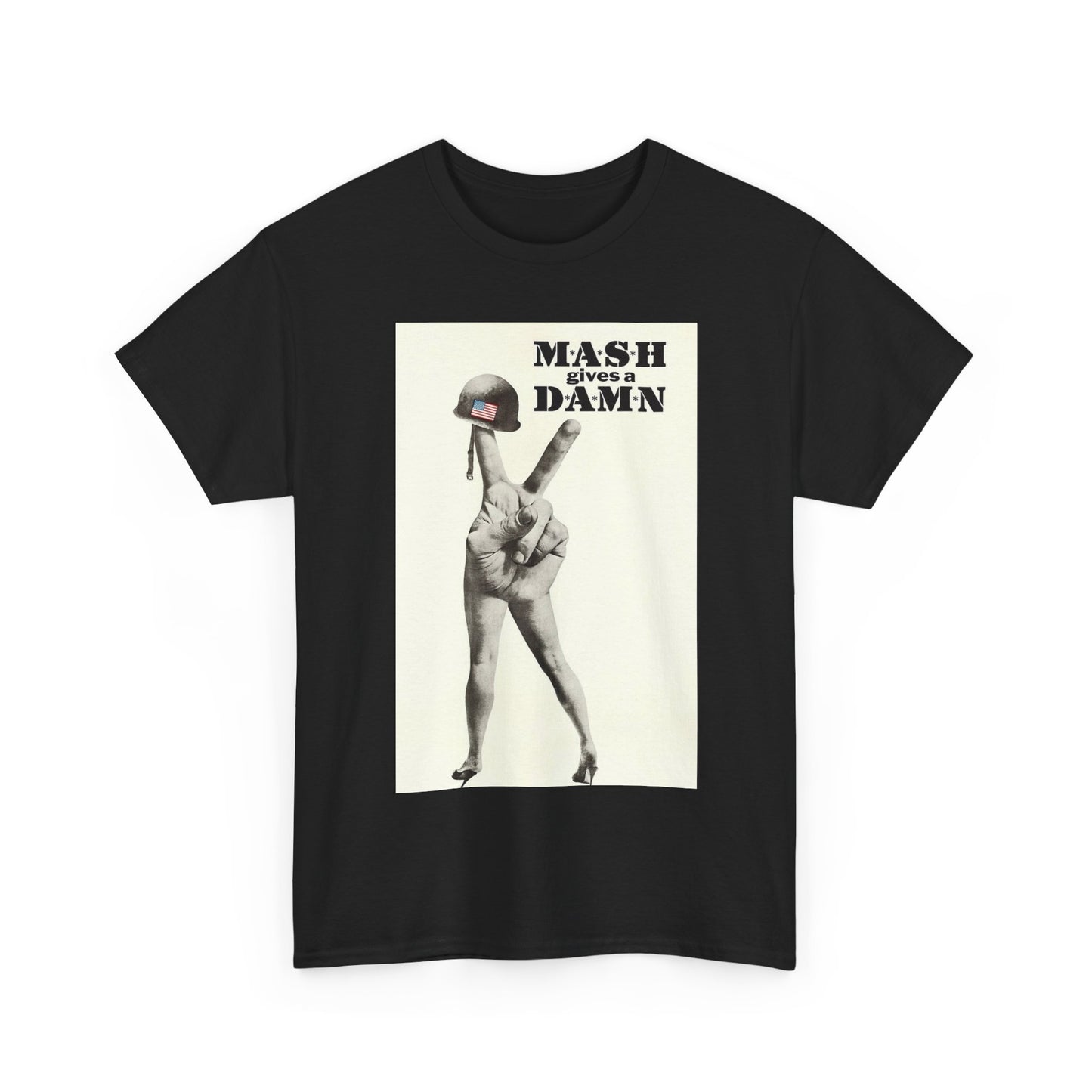 Mash Military Tshirt Vintage Tv Series Medical Retro Unisex Heavy Cotton Tee
