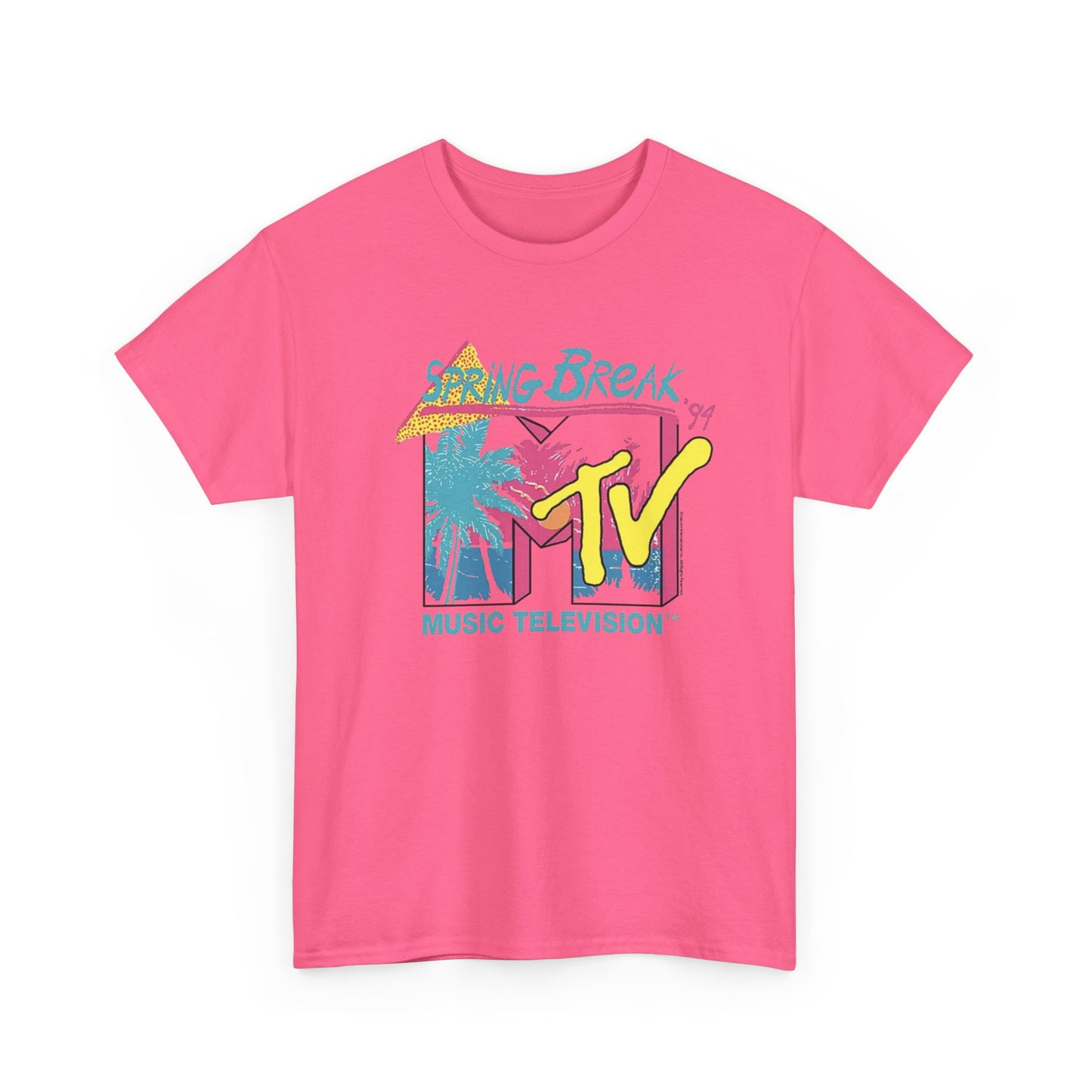 MTV Spring Break 94 Graphic T Shirt Vintage Heavy Cotton Tee