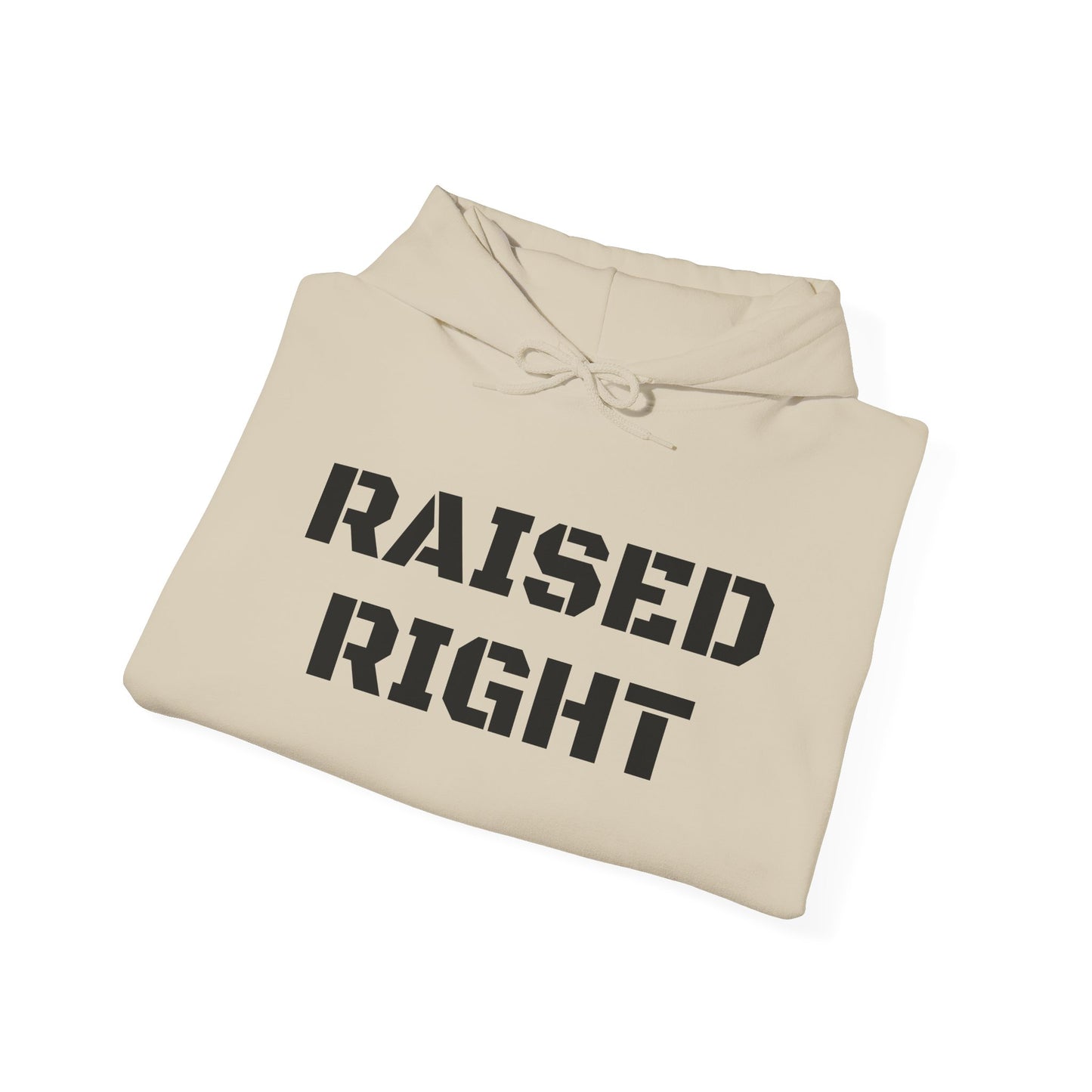 Raised Right Graphic Hoodie USA NEW Unisex Heavy Blend™ Hooded Sweatshirt