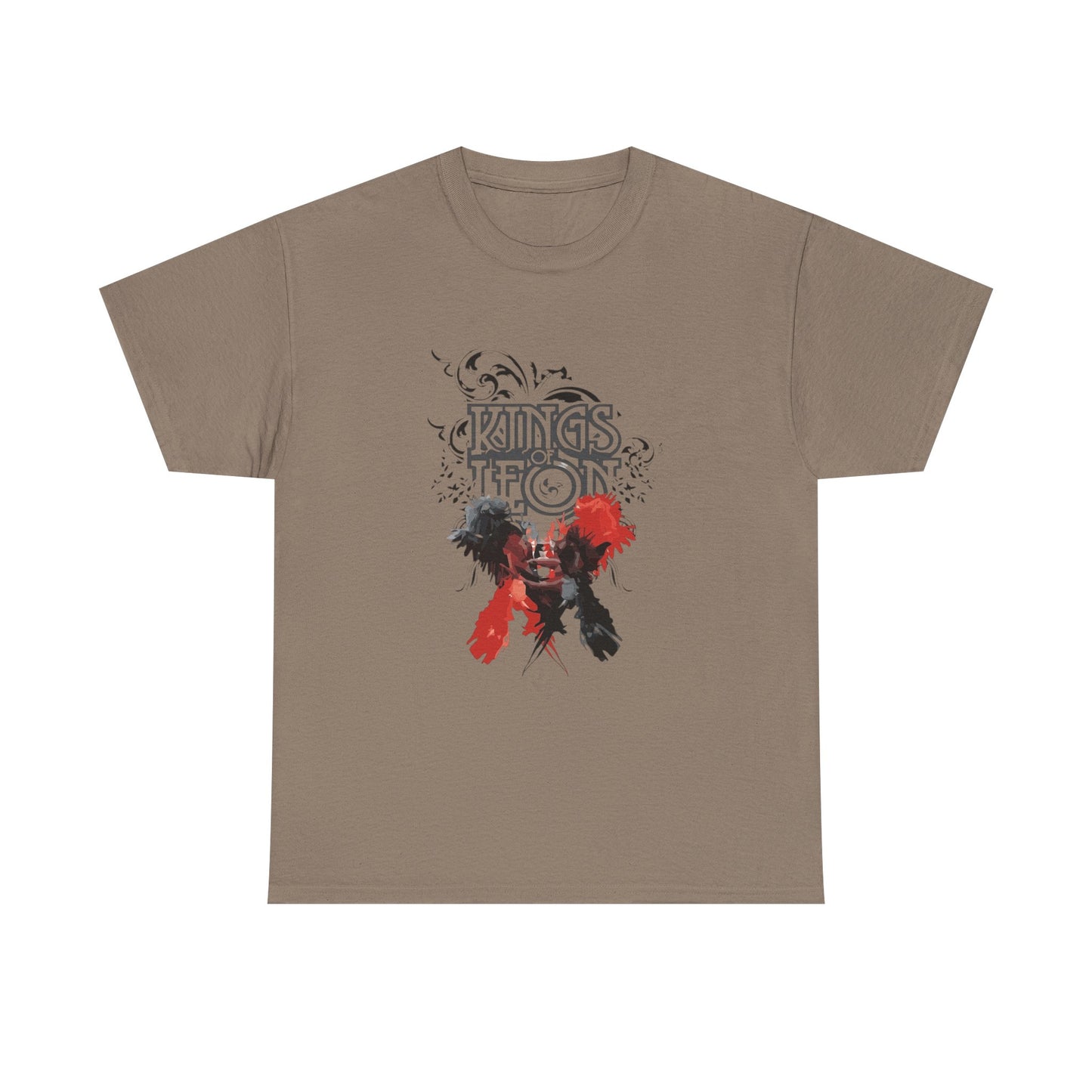 Kings Of Leon Shirt Retro Rock Merch Band Retro Vintage Unisex Heavy Cotton Tee