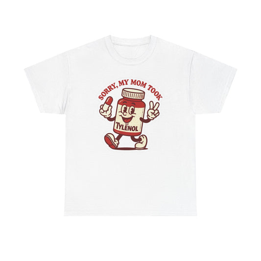 Funny Tylenol Jokes Graphic T Shirt NEW ADULT TEE VINTAGE