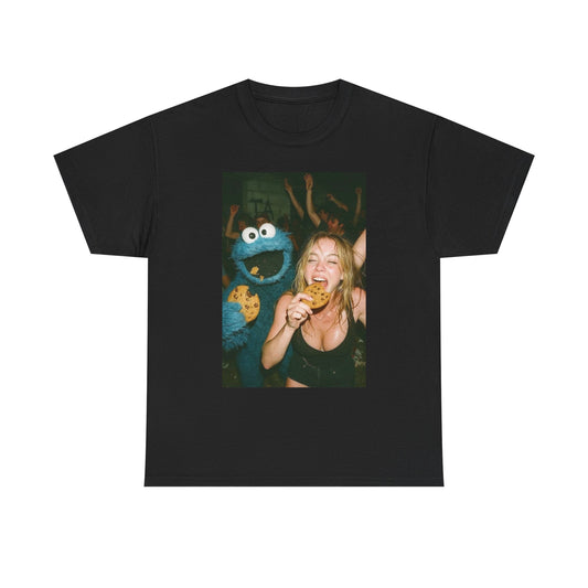Sydney Sweeney Cookies Graphic T Shirt Brand New Cotton Tee