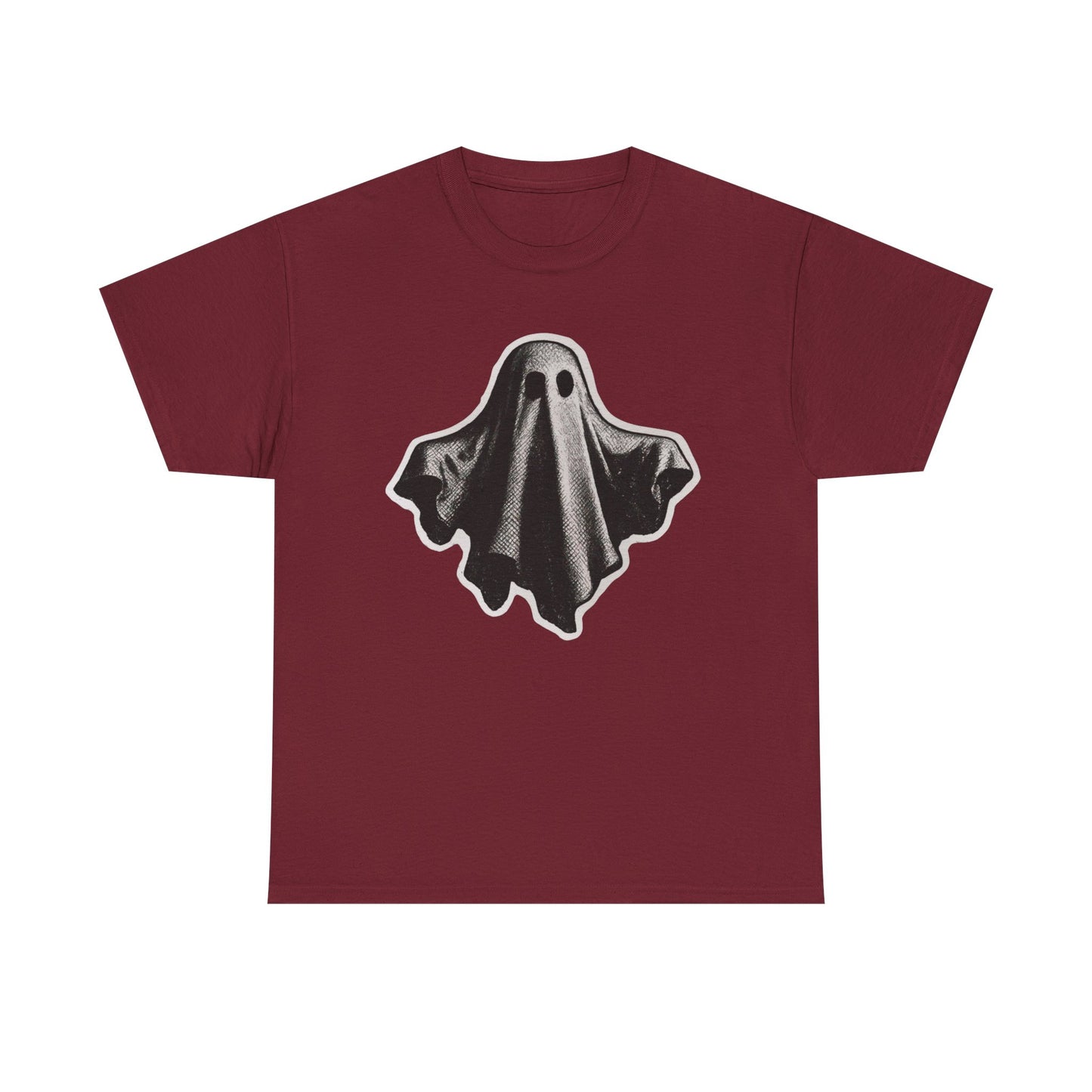 Ghost Graphic T Shirt Unisex Heavy Cotton NEW Tee