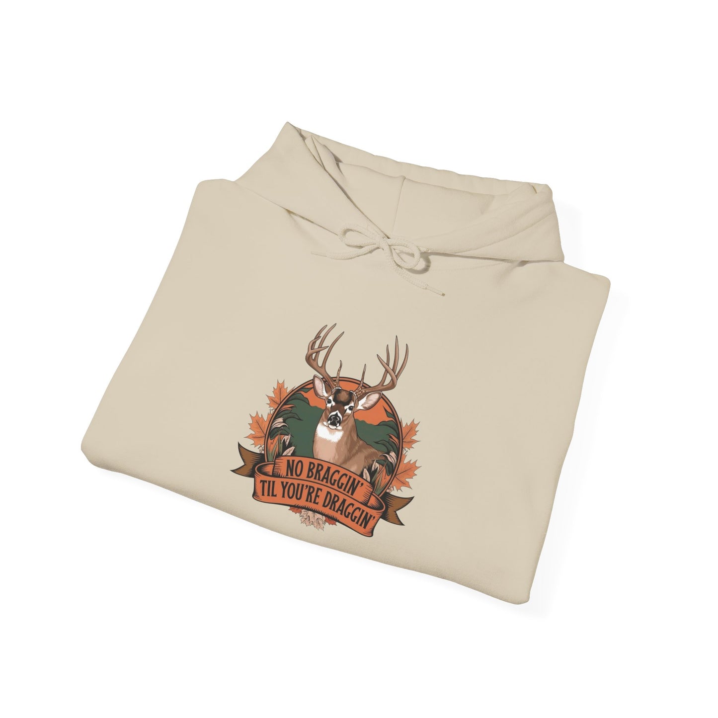 Deer Hunting Season Graphic Hoodie Unisex Heavy Blend™ Hooded Sweatshirt