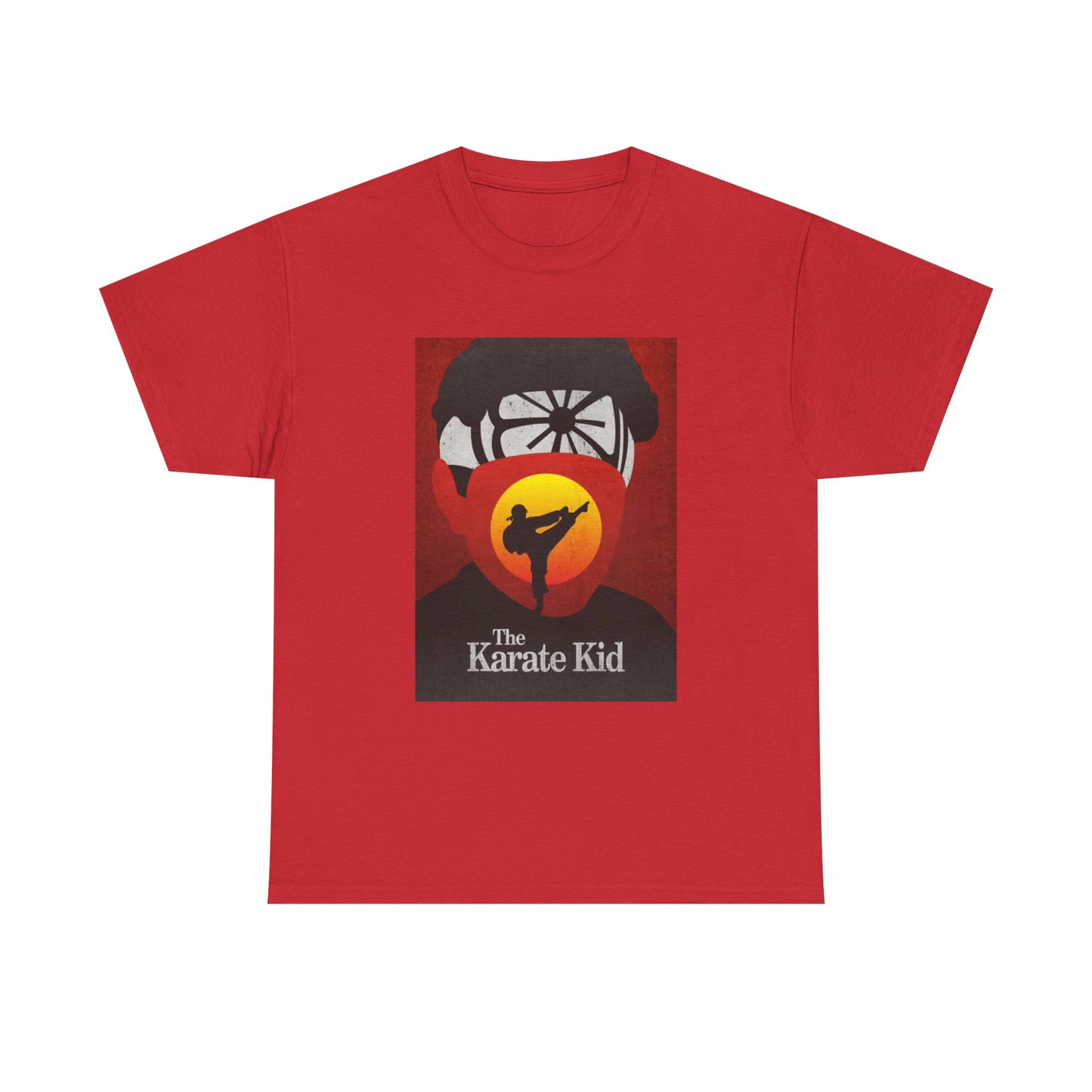 The Karate Kid Tshirt Vintage Retro Movie Poster 90s Unisex Heavy Cotton Tee