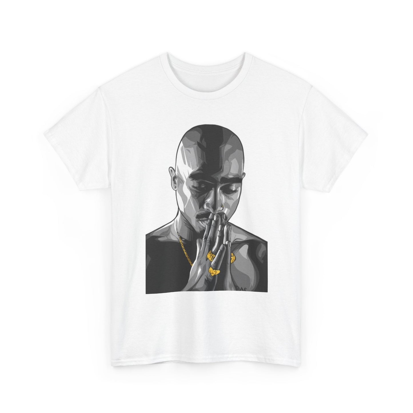 2pac Graphic T Shirt Vintage Rap Hip Hop Cali Unisex Heavy Cotton Tee