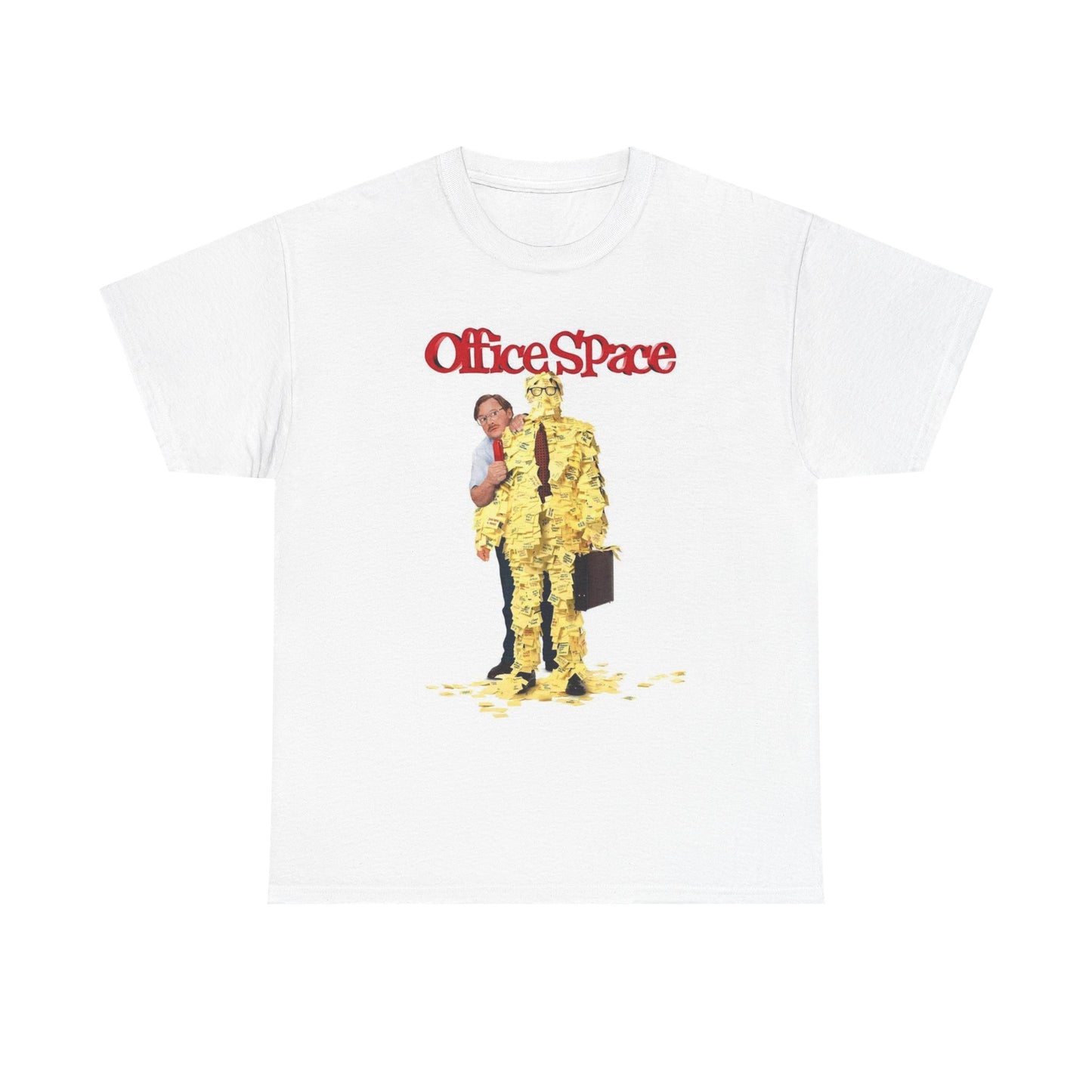 Office Space Shirt Retro Poster 90s Movie Unisex Heavy Cotton Tee