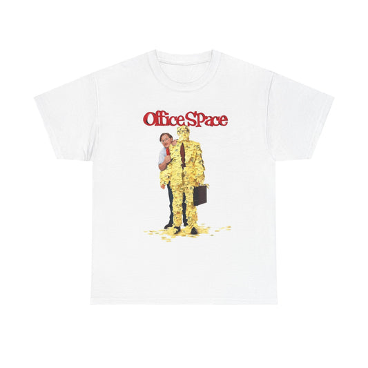 Office Space Shirt Retro Poster 90s Movie Unisex Heavy Cotton Tee