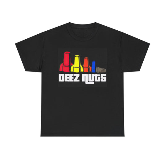 Deez Nuts Graphic T Shirt Funny Comedy Jokes Meme Unisex Heavy Cotton Tee