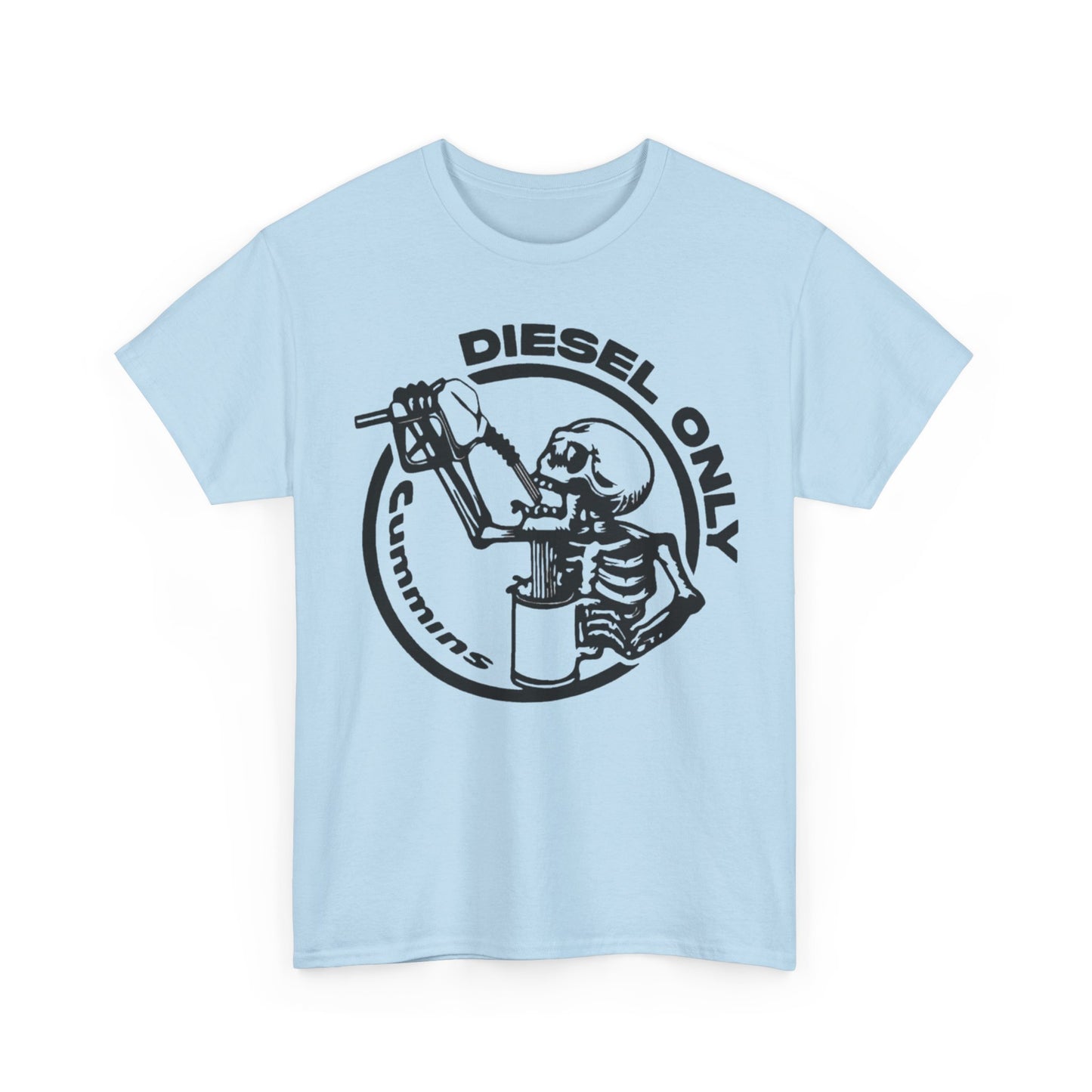 Diesel Only Cummins Graphic T Shirt Unisex Heavy Cotton Tee NEW