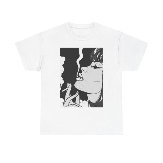 Cigarette Vintage T Shirt Graphic Smoking Unisex Heavy Cotton Tee