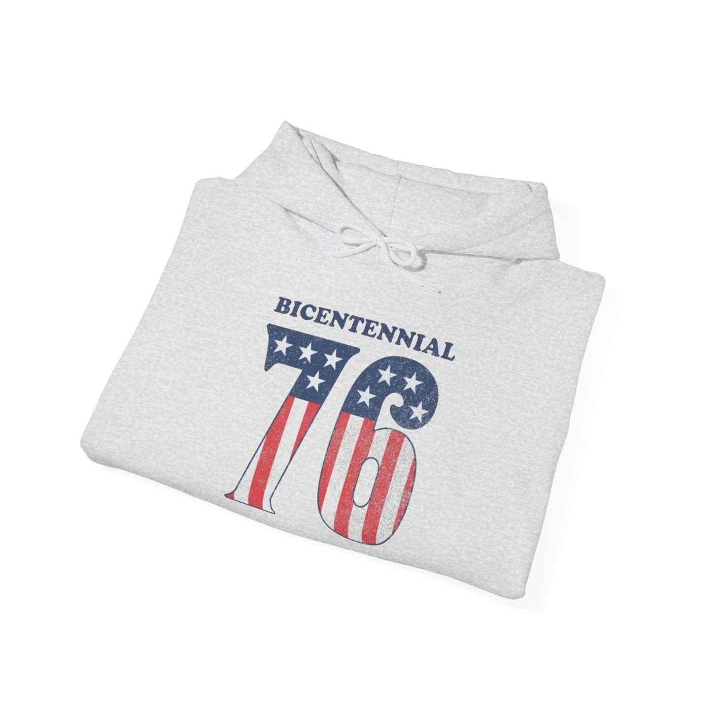 American Flag Bicentennial USA 76 Graphic Hoodie Heavy Blend™ NEW Sweatshirt