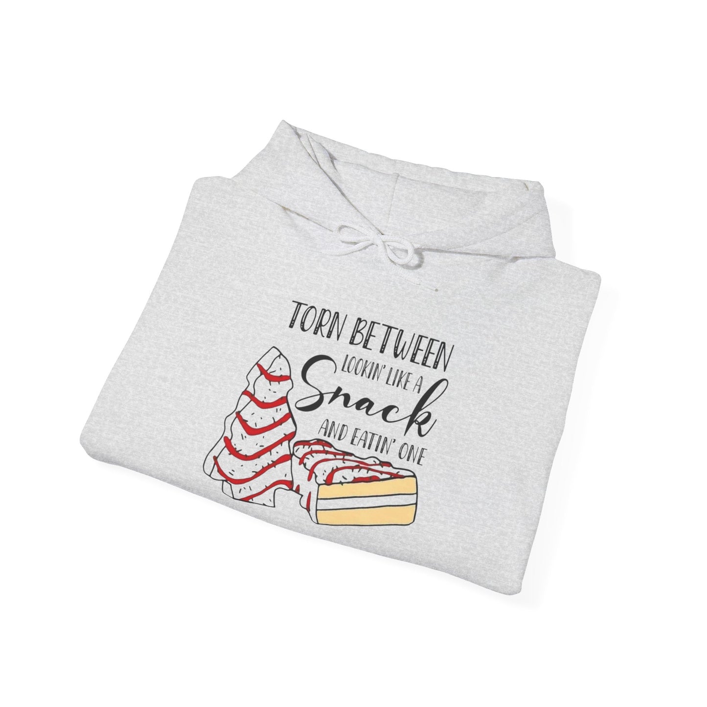 Little Debbie Cakes Christmas Graphic Hoodie Heavy Blend™ Hooded Sweatshirt