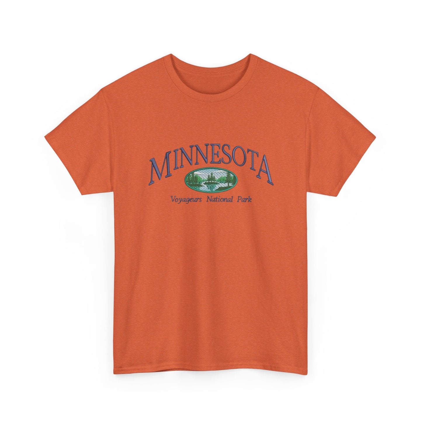 Minnesota National Parks Graphic T Shirt NEW Unisex Heavy Cotton Tee