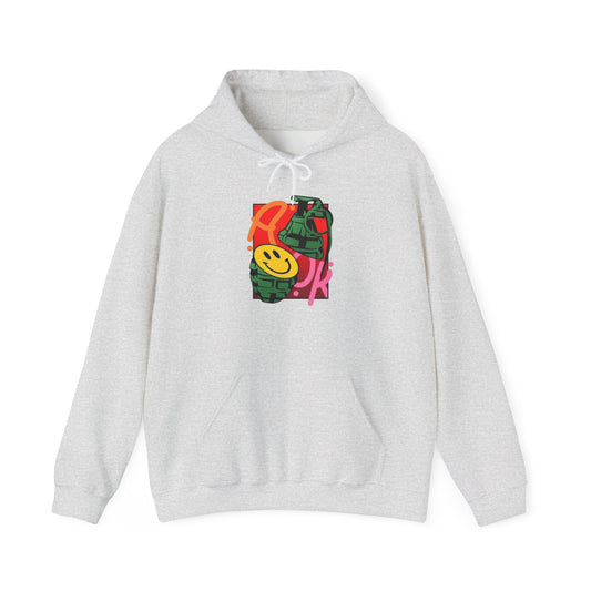Everything Is A OK Graphic Hoodie Unisex Heavy Blend™ Hooded Sweatshirt