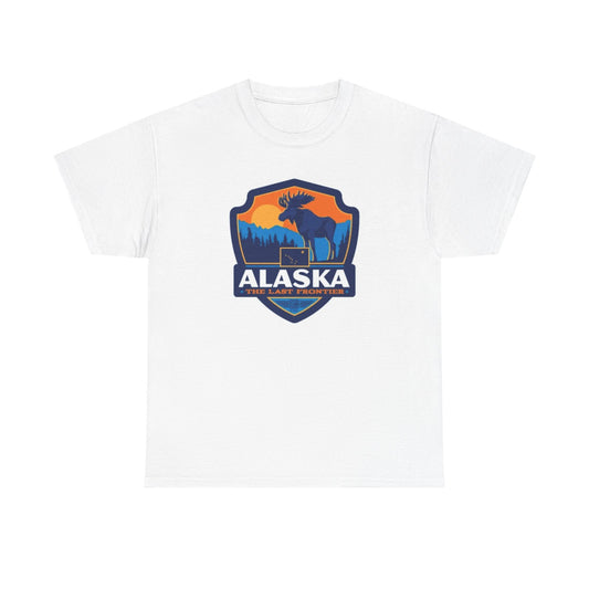 Alaska State BRAND NEW T Shirt Graphic Apparel Unisex Heavy Cotton Tee 1