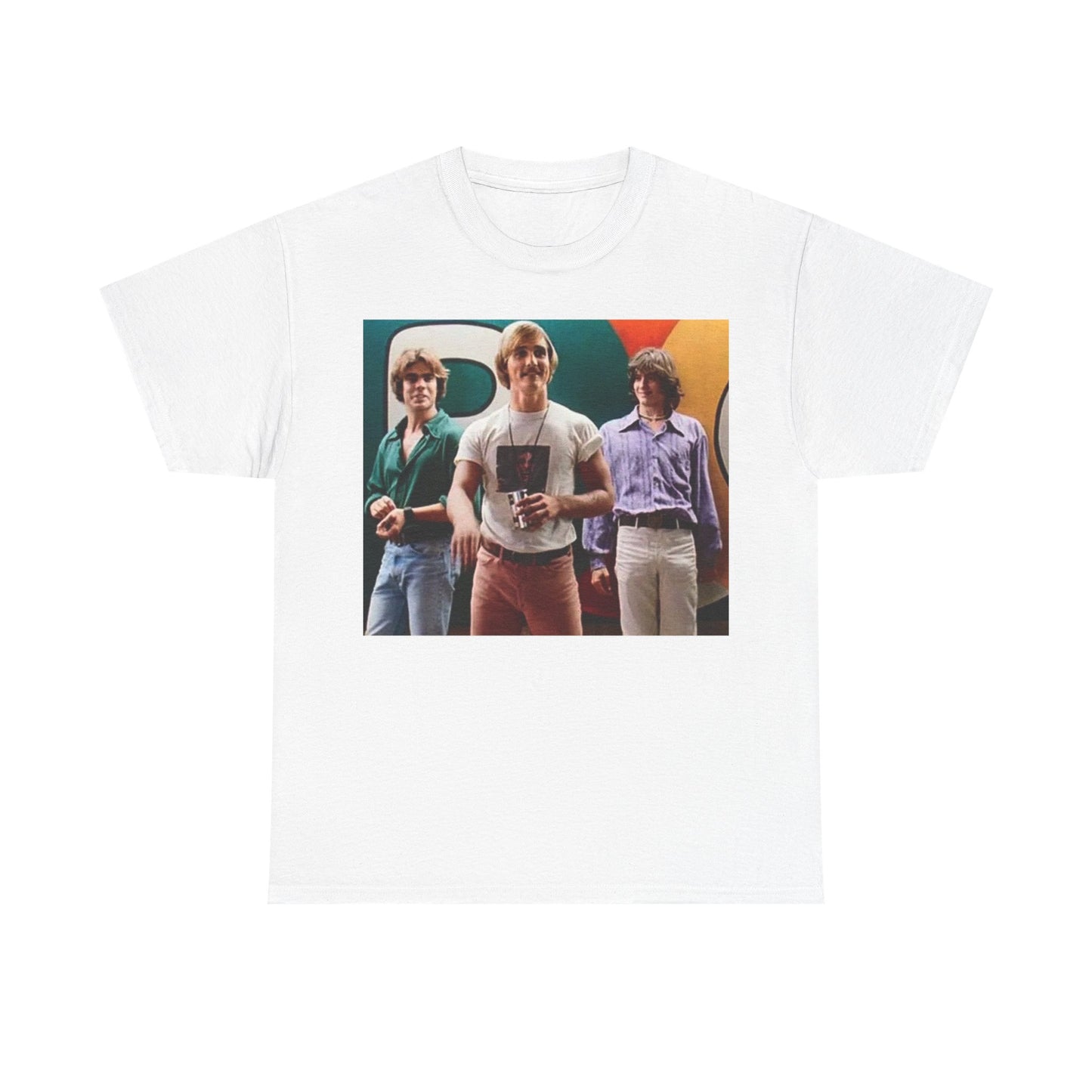 Dazed and Confused Tshirt Vintage Movie Poster Texas Unisex Heavy Cotton