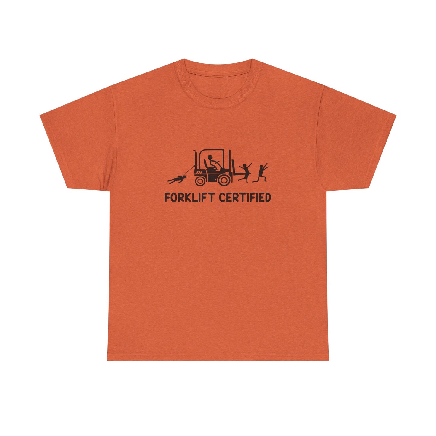 Forklift Certified Funny Graphic T Shirt NEW ADULT Tee