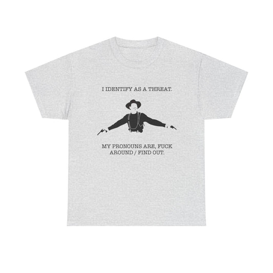 Funny Pronouns Jokes Graphic T Shirt NEW S-5XL Unisex Heavy Cotton Tee