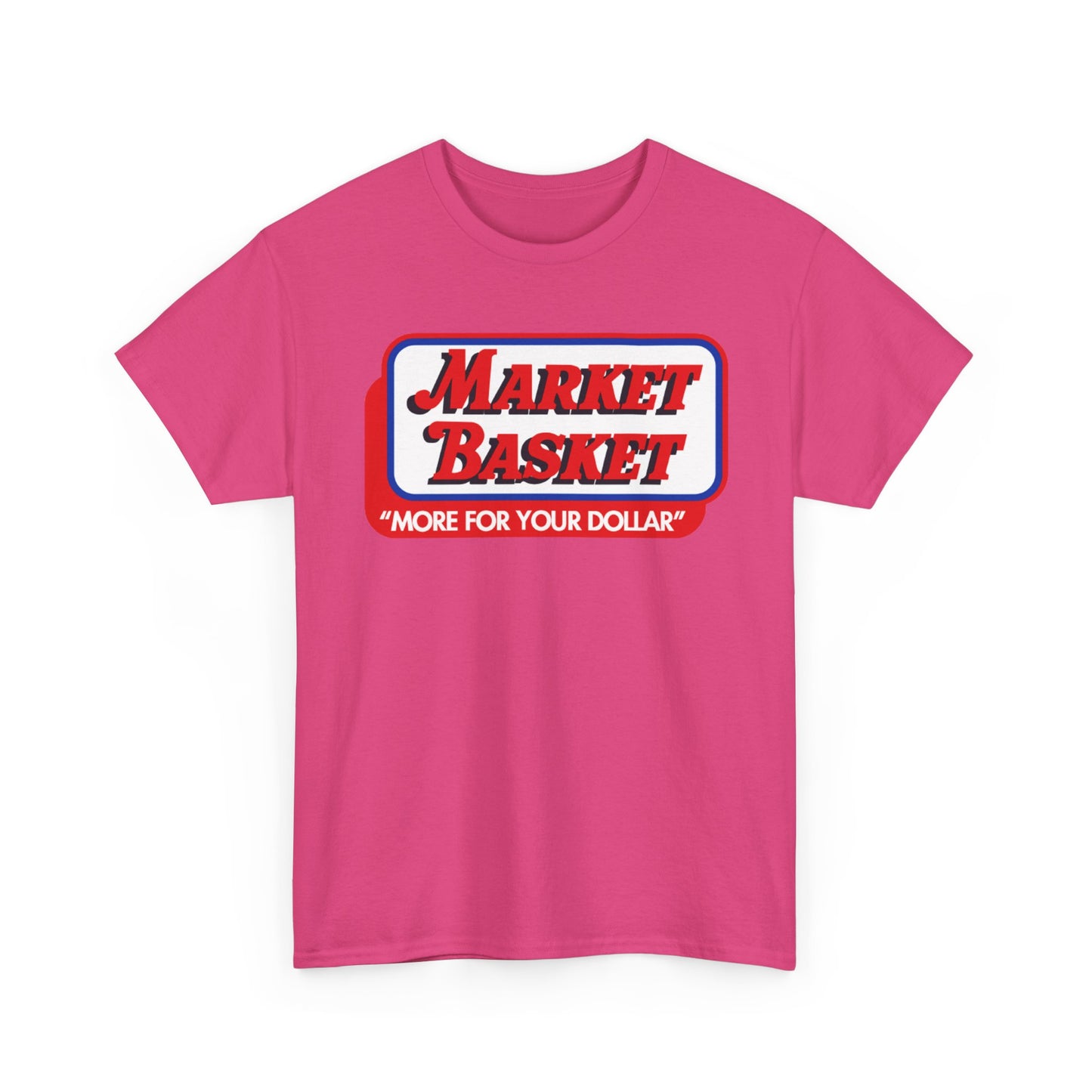 Boston vintage New England market basket patriots Heavy Cotton Tee
